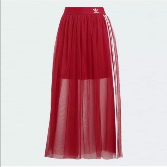 Adidas Tulle Mesh Jacket And Skirt 